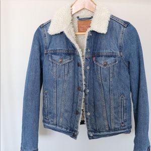 Levi Sherpa denim jacket